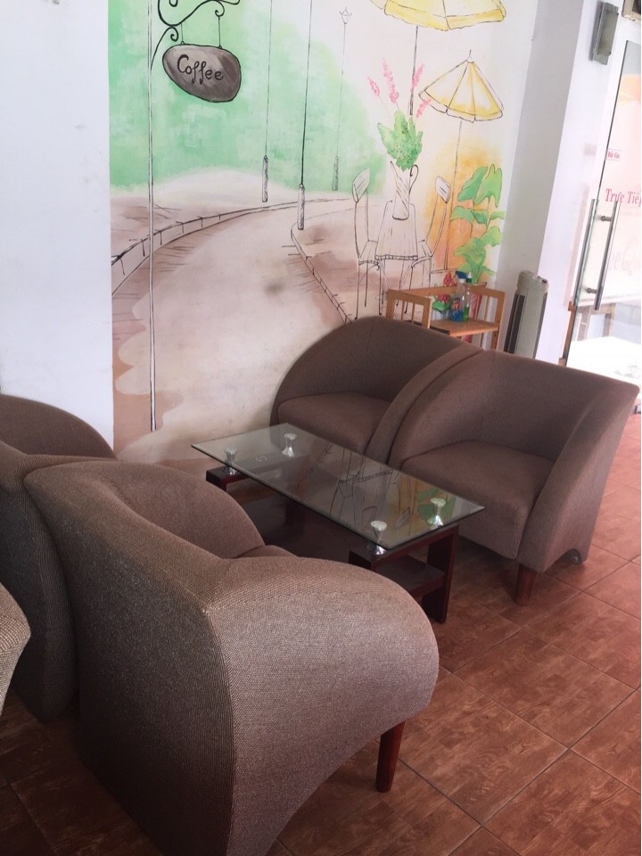 Thanh Lý Bộ Sofa Cafe Bọc Vải Giá Rẻ